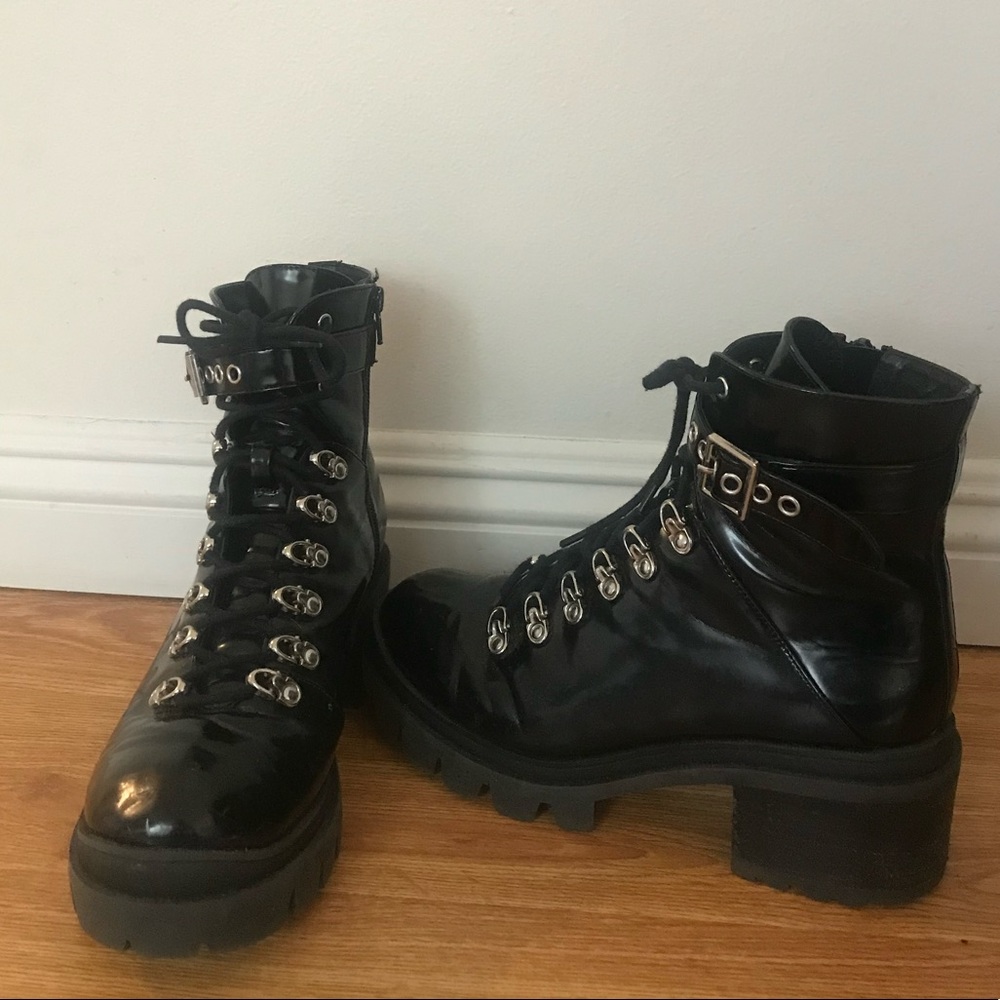 JEFFREY CAMPBELL COMBAT BOOTS